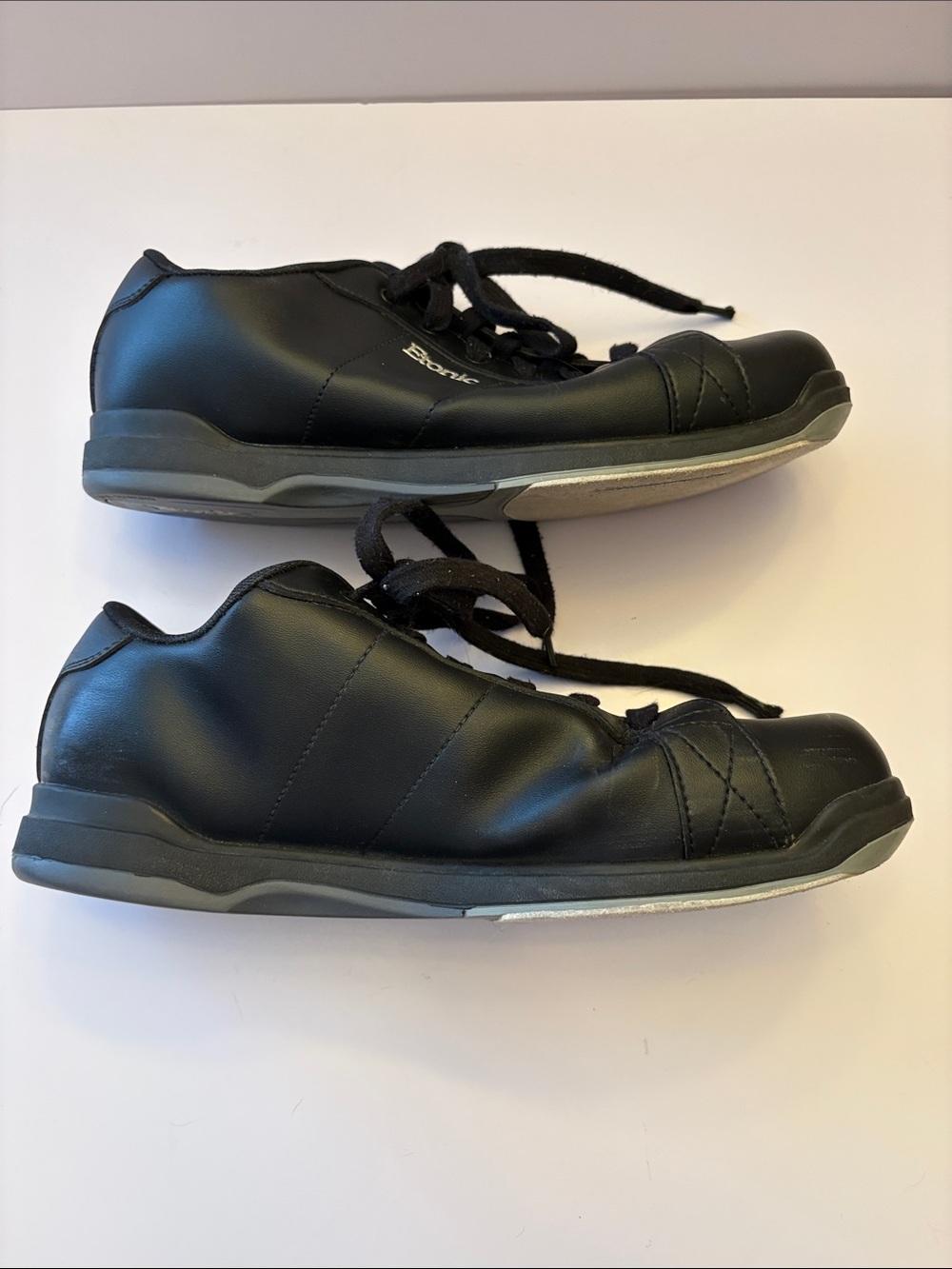 Etonic black men’s bowling shoes size 12 - Picture 4 of 8